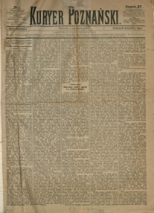 Kurier Poznański 1887.01.01 R.16 nr1