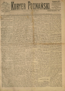Kurier Poznański 1887.01.06 R.16 nr4