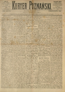 Kurier Poznański 1887.01.13 R.16 nr9