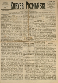 Kurier Poznański 1887.01.19 R.16 nr14