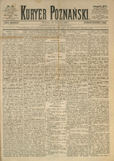 Kurier Poznański 1887.01.25 R.16 nr19