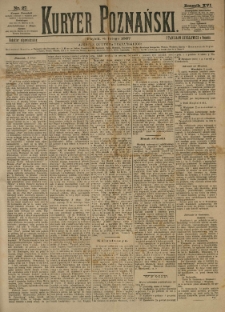 Kurier Poznański 1887.02.04 R.16 nr27