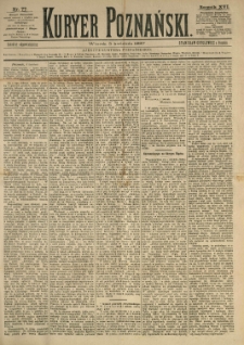 Kurier Poznański 1887.04.05 R.16 nr77