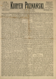 Kurier Poznański 1887.04.14 R.16 nr84