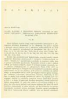 Głosy, zapiski i niektóre teksty polskie w starych drukach i rękopisach Biblioteki Kórnickiej do roku 1550. Pamiętnik Biblioteki Kórnickiej Z. 9-10.