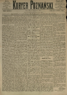 Kurier Poznański 1885.01.13 R.14 nr9