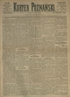 Kurier Poznański 1885.02.11 R.14 nr33