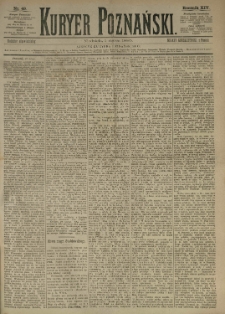 Kurier Poznański 1885.03.01 R.14 nr49