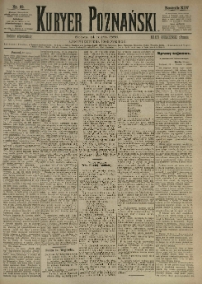 Kurier Poznański 1885.03.14 R.14 nr60