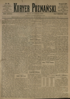 Kurier Poznański 1885.04.18 R.14 nr88