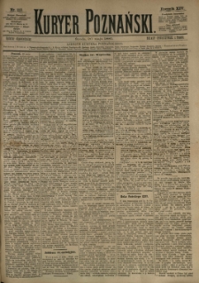 Kurier Poznański 1885.05.20 R.14 nr113
