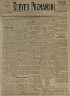 Kurier Poznański 1885.06.27 R.14 nr144