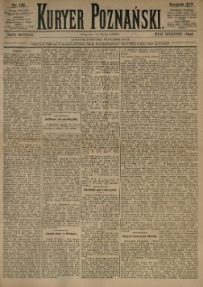 Kurier Poznański 1885.07.03 R.14 nr148