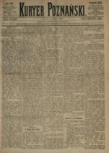 Kurier Poznański 1885.07.04 R.14 nr149
