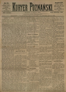 Kurier Poznański 1885.08.02 R.14 nr174