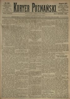 Kurier Poznański 1885.10.20 R.14 nr239