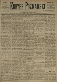 Kurier Poznański 1885.10.22 R.14 nr241