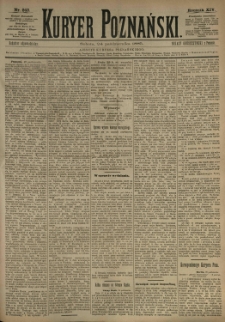 Kurier Poznański 1885.10.24 R.14 nr243