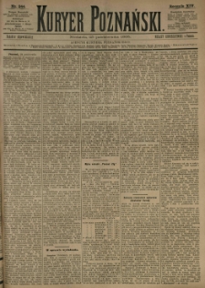 Kurier Poznański 1885.10.25 R.14 nr244