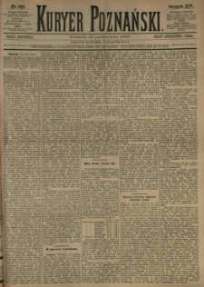 Kurier Poznański 1885.10.25 R.14 nr244