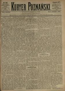 Kurier Poznański 1885.10.27 R.14 nr245