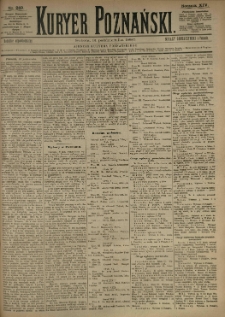 Kurier Poznański 1885.10.31 R.14 nr249