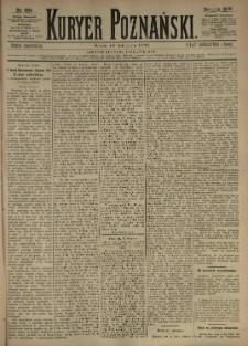 Kurier Poznański 1885.11.18 R.14 nr264