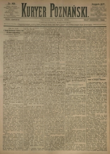 Kurier Poznański 1885.11.19 R.14 nr265