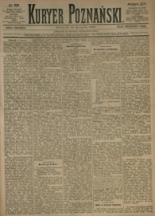 Kurier Poznański 1885.11.22 R.14 nr268