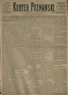 Kurier Poznański 1885.12.08 R.14 nr281