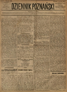 Dziennik Poznański 1877.01.09 R.19 nr5