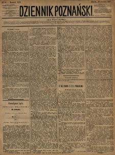 Dziennik Poznański 1877.01.19 R.19 nr14