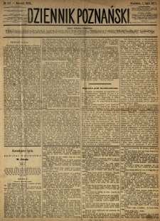 Dziennik Poznański 1877.07.01 R.19 nr147