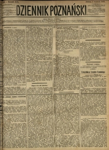 Dziennik Poznański 1877.09.01 R.19 nr199