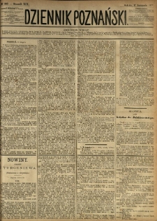 Dziennik Poznański 1877.11.17 R.19 nr263