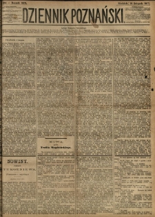 Dziennik Poznański 1877.11.18 R.19 nr264
