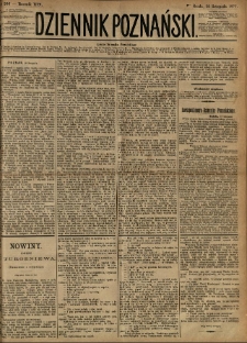 Dziennik Poznański 1877.11.21 R.19 nr266