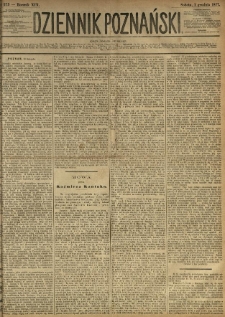 Dziennik Poznański 1877.12.01 R.19 nr275