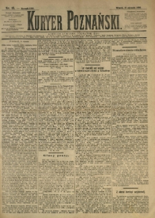 Kurier Poznański 1893.01.17 R.22 nr13