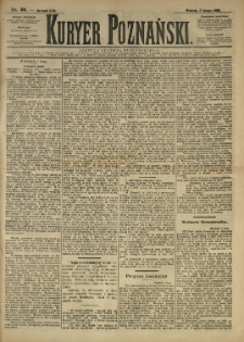 Kurier Poznański 1893.02.07 R.22 nr30