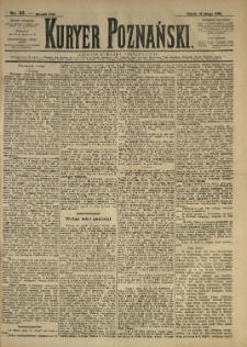 Kurier Poznański 1893.02.10 R.22 nr33