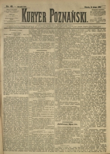 Kurier Poznański 1893.02.21 R.22 nr42