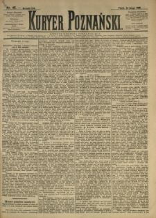 Kurier Poznański 1893.02.24 R.22 nr45