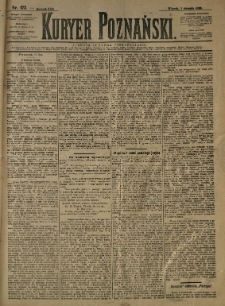 Kurier Poznański 1893.08.01 R.21 nr173