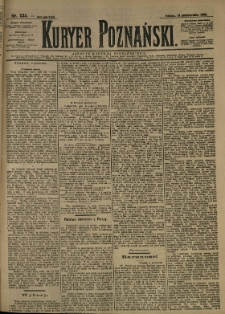Kurier Poznański 1893.10.14 R.21 nr235
