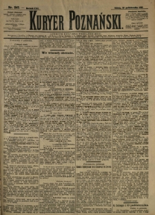 Kurier Poznański 1893.10.28 R.21 nr247