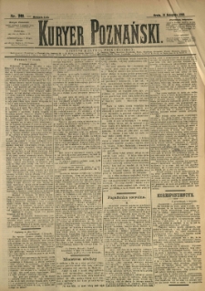 Kurier Poznański 1893.11.15 R.21 nr261