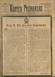Kurier Poznański 1893.11.19 R.21 nr265