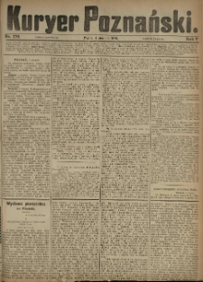 Kurier Poznański 1876.08.04 R.5 nr176