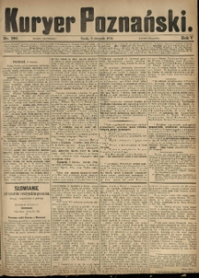 Kurier Poznański 1876.08.09 R.5 nr180